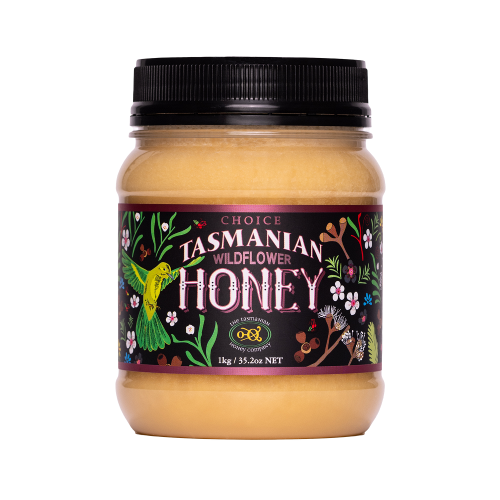 Tasmanian Honey Wildflower Honey 1kg (Not For Sale In WA)