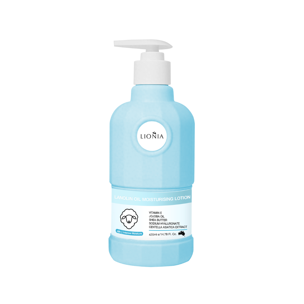 Lionia Lanolin Oil Moisturising Body Lotion 420ml