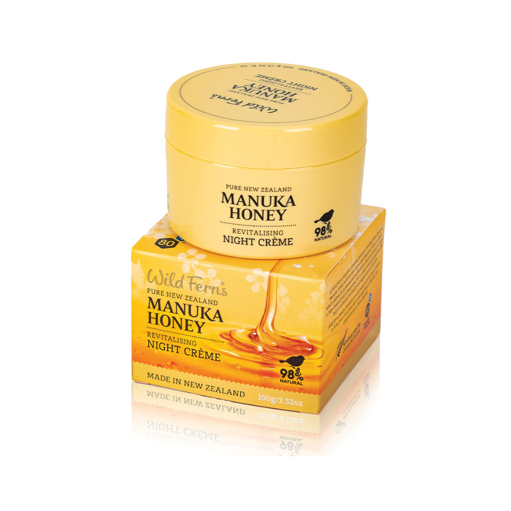 Wild Ferns Manuka Honey Revitalising Night Crème 100g