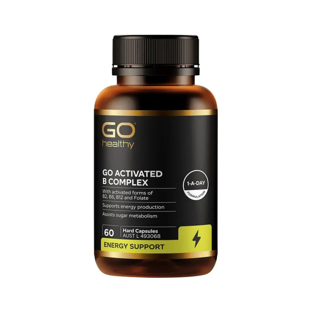 Go Healthy GO Activated B Complex 60 Hard Capsules