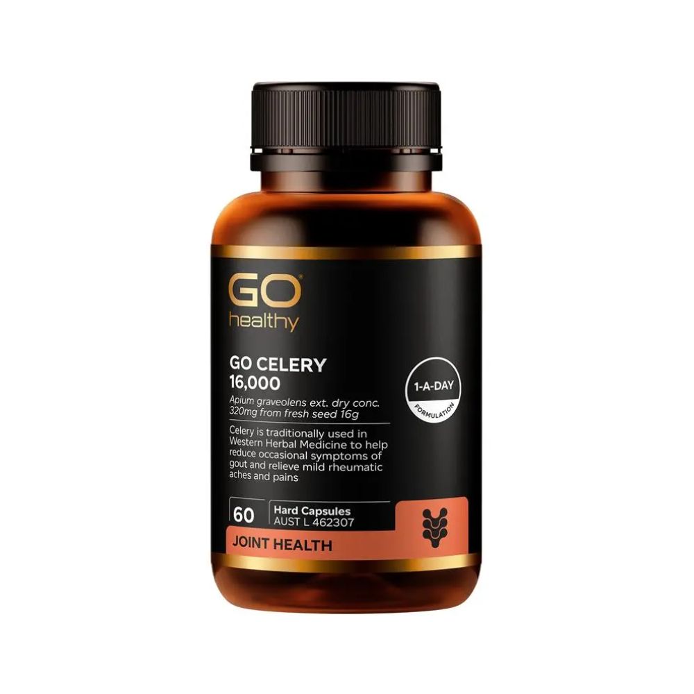 Go Healthy Celery 16000mg 60 Vege Capsules