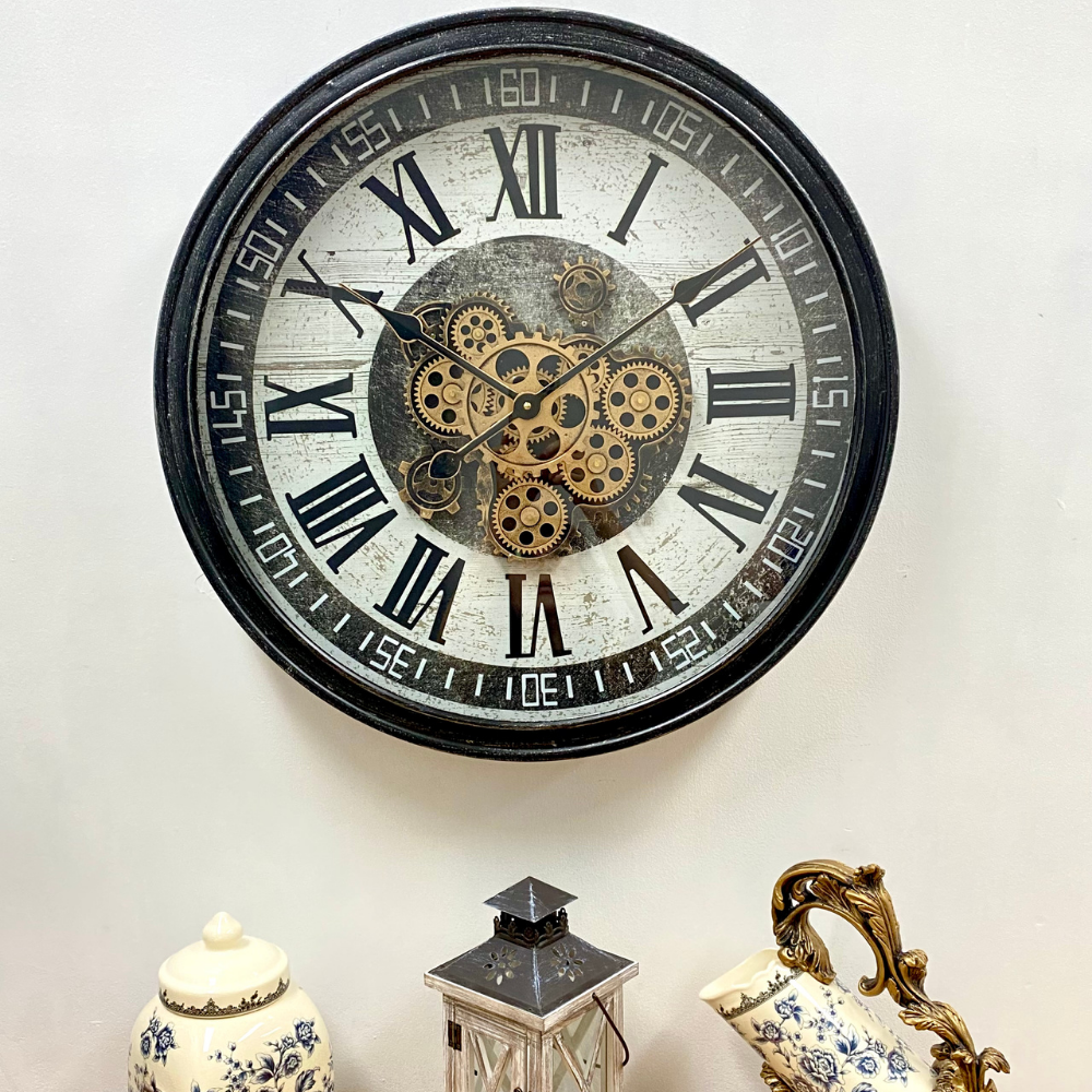 Vanguard Universal Luxurious Rotating Gears Clock CCM-1664