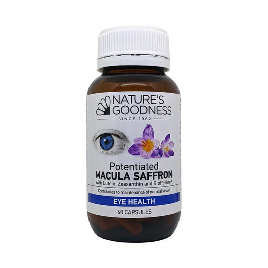 Nature's Goodness Macular Saffron Capsules with Lutein & Zeaxathin 60 Capsules