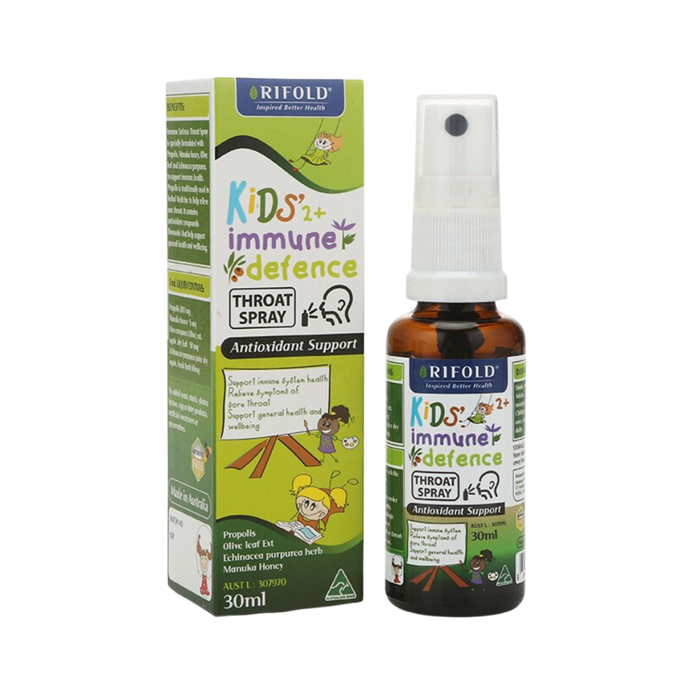 Rifold kid's Immune Defence Throat Spray 30ml (Expiry Date: 08/2025)