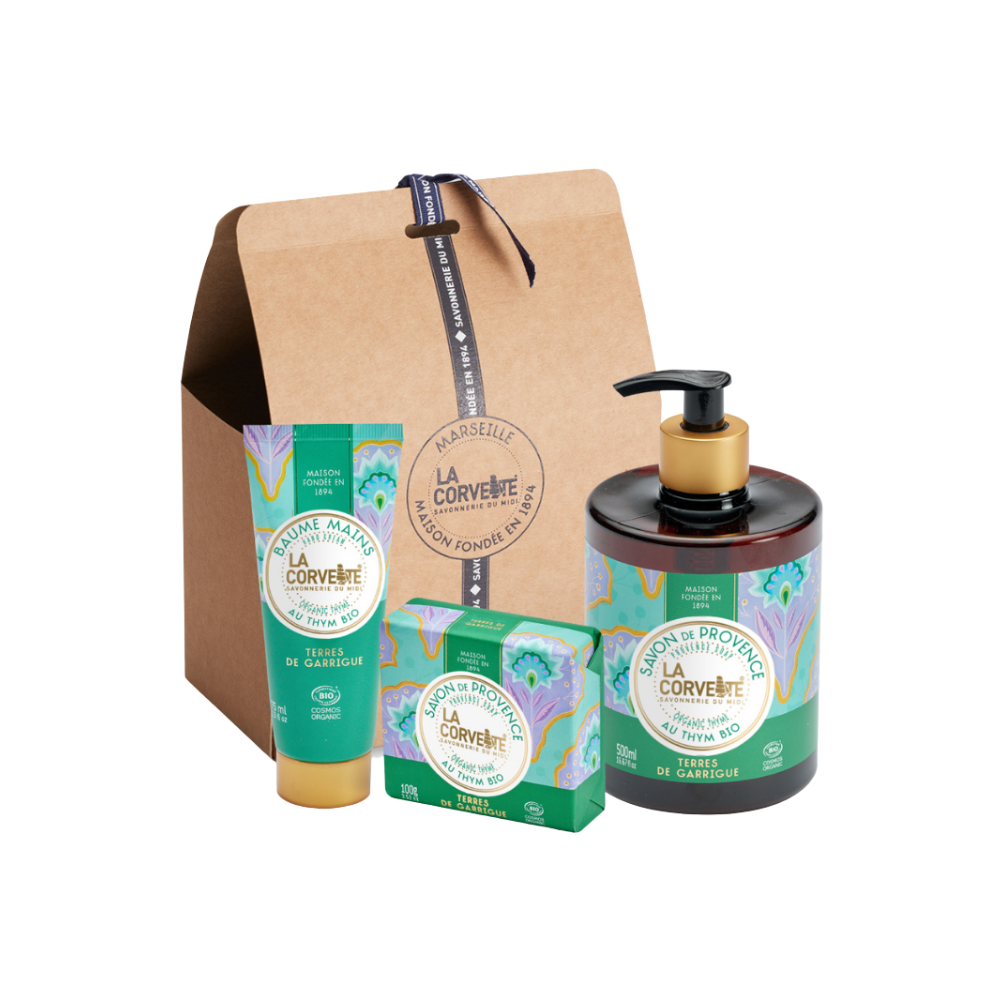 La Corvette TERRES DE GUARRIGUE Organic Thyme Gift Set