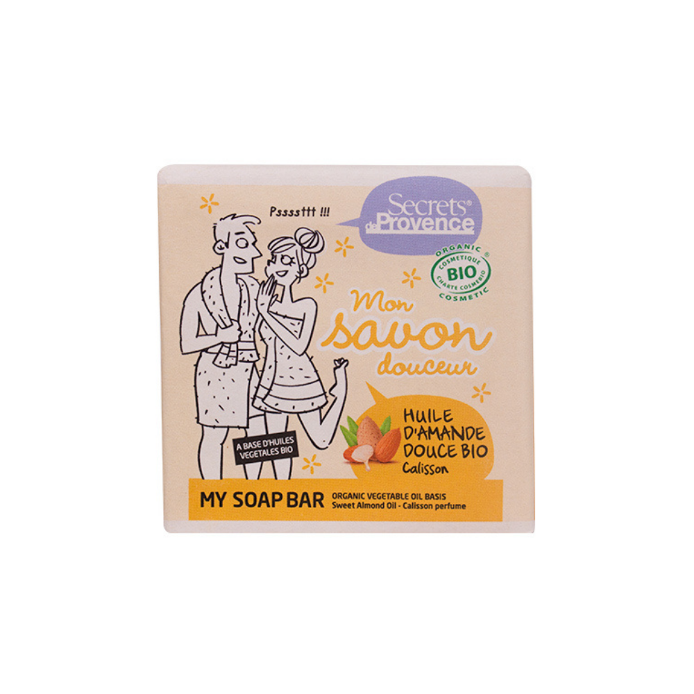 Secrets de Provence Mild Soap with Almond Oil 100g
