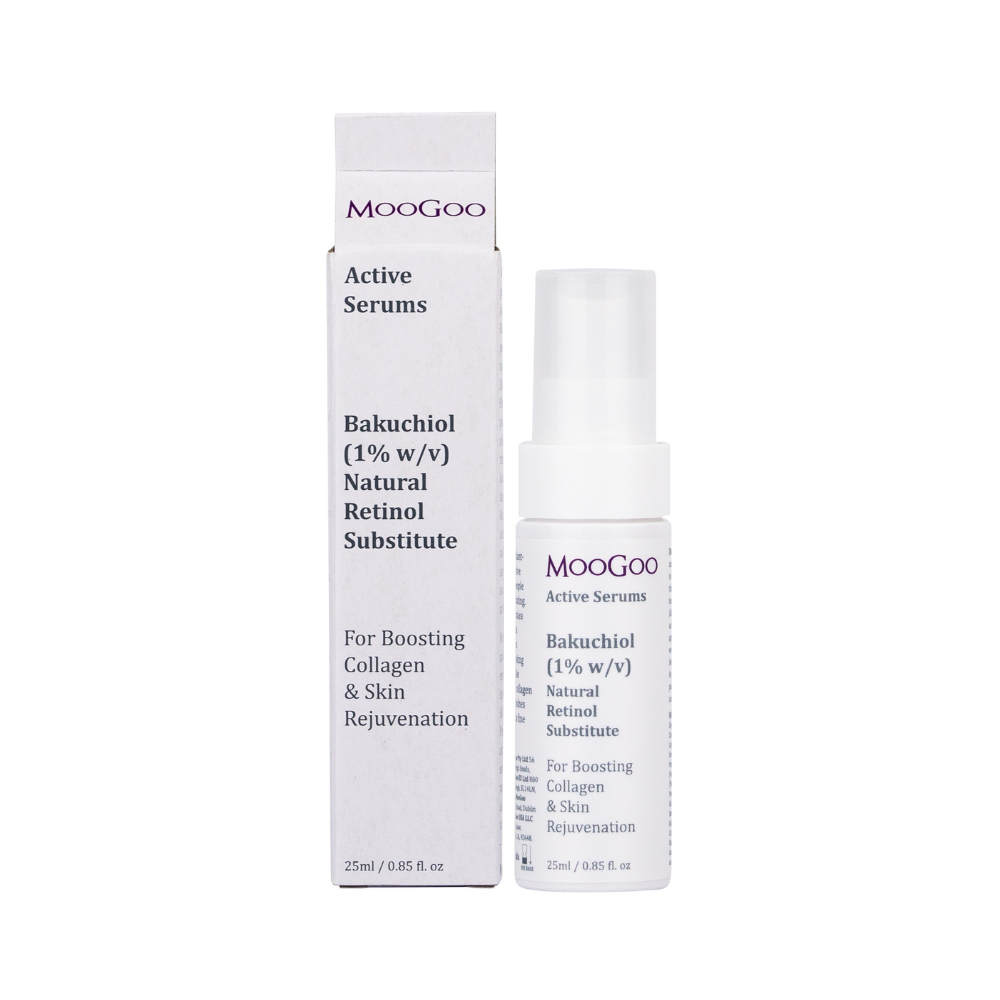 MooGoo Bakuchiol (1%) Natural Retinol Substitute Active Serum 25ml