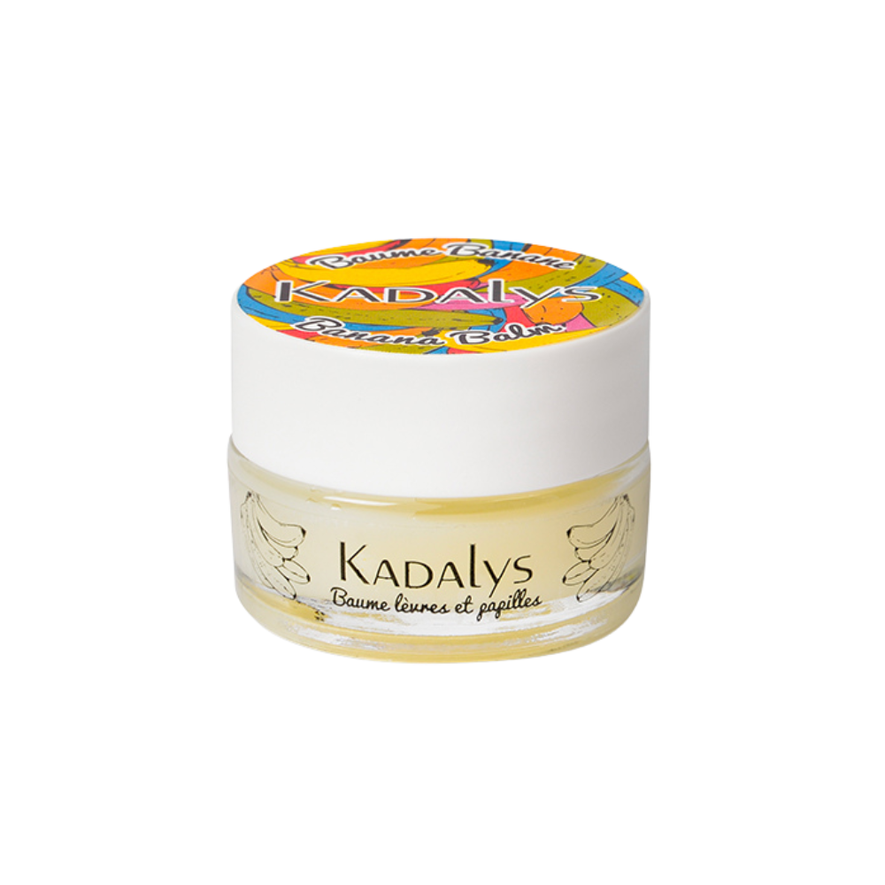Kadalys Banana Lip Balm Organic Yellow Banana 7g