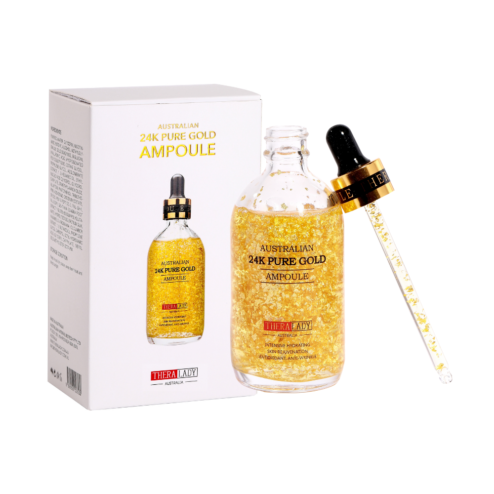 Thera Lady 24K Pure Gold Ampoule 100ml (Damaged Package)