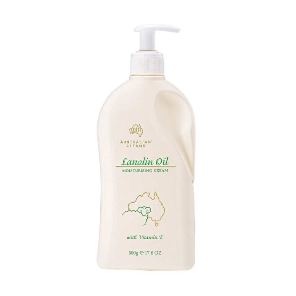 G&M Cosmetics Australian Lanolin Oil Moisturising Cream 500g