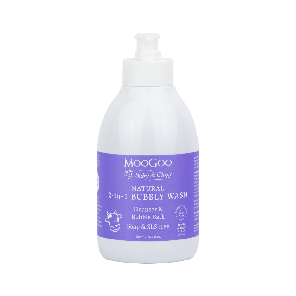 MooGoo Baby 2-in-1 Bubbly Wash 500ml