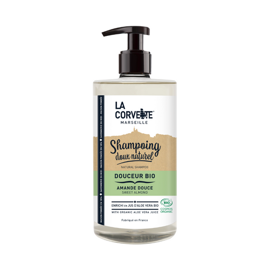 La Corvette Marseille Sweet Almond Organic Shampoo 500ml