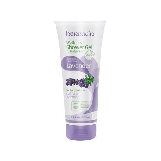Herbacin Wellness Shower Gel Lavender 200ml