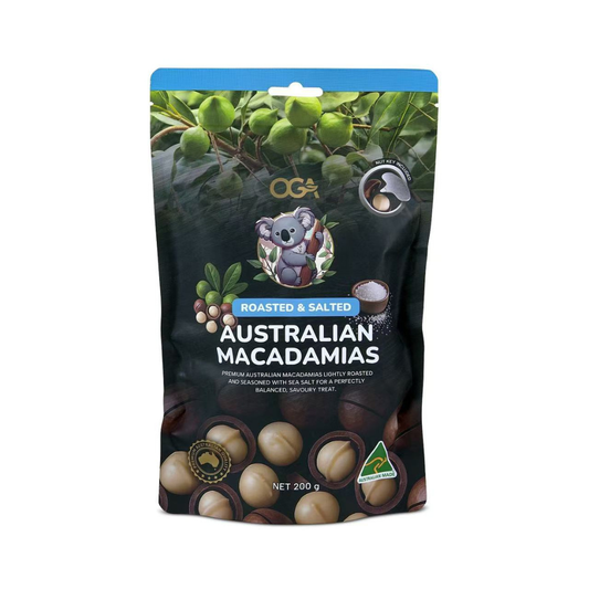 OGA Koala - Australian Macadamians Roasted & Salted 200g