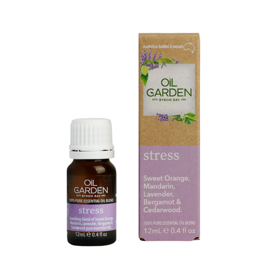 Oil Garden Stress Pure Essential Oil Blend  12ml