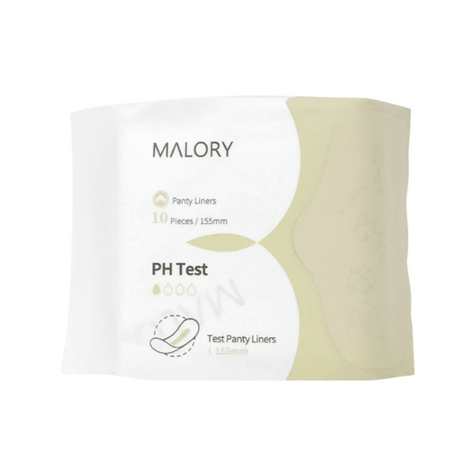 MALORY Organic Cotton Ultra Thin Test Panty Liners  10 Pieces