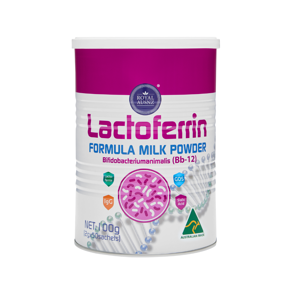 Royal AUSNZ Lactoferrin Formula Milk Powder (2g*50 Sachets)