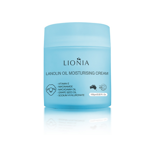Lionia Lanolin Oil Moisturising Cream 100g