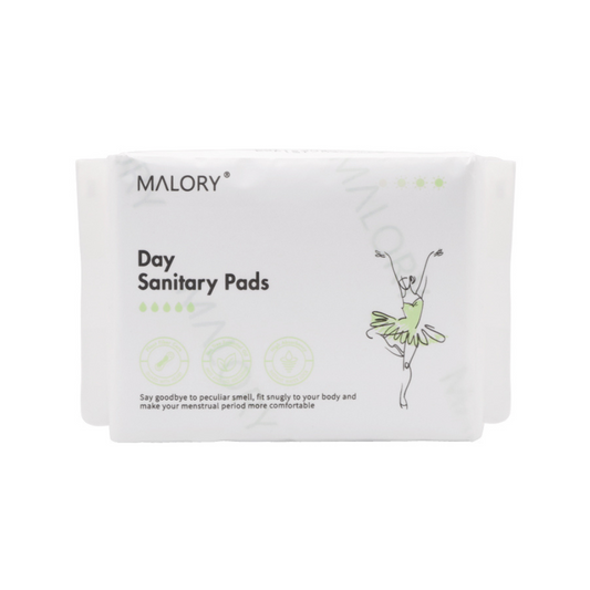 MALORY Ultra Thin Day Sanitary Pads with Wings 240mm/ 8 Count