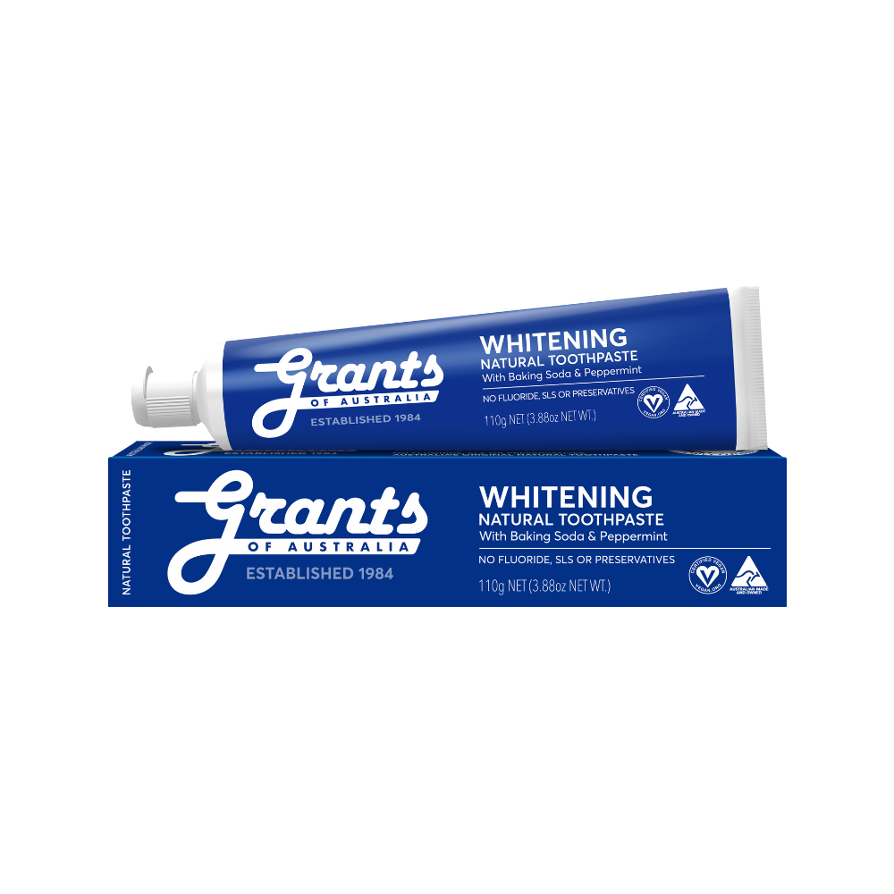 Grants of Australia Whitening with Peppermint Natural Toothpaste- Fluo ...