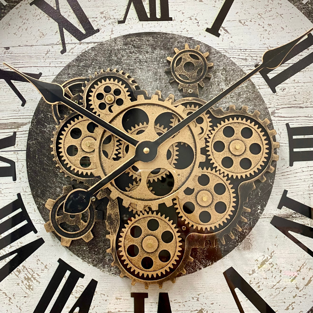 Vanguard Universal Luxurious Rotating Gears Clock CCM-1664