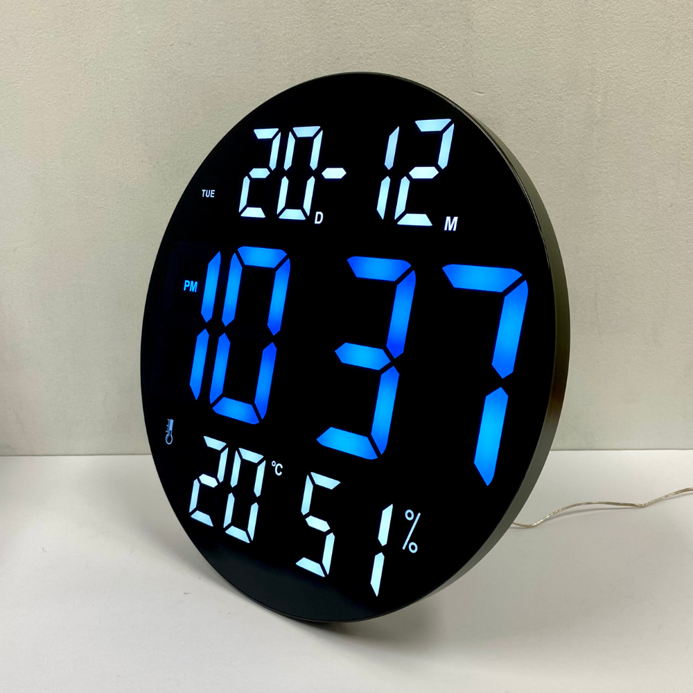 Vanguard Universal Multifunctional LED Clock CGH-8011 (Blue)