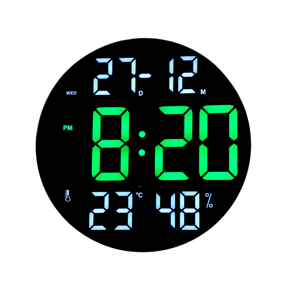 Vanguard Universal Multifunctional LED Clock CGH-8011 (Green)