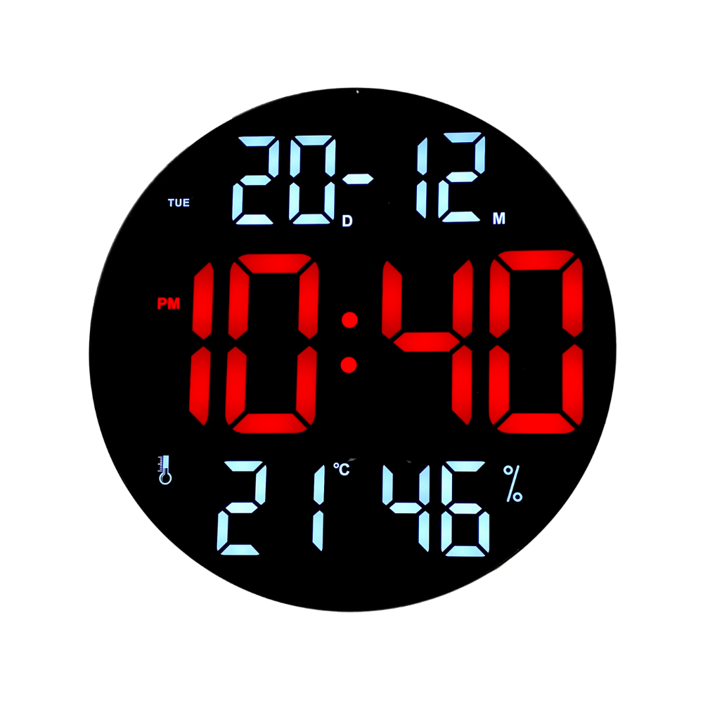 Vanguard Universal Multifunctional LED Clock CGH-8011 (Red)