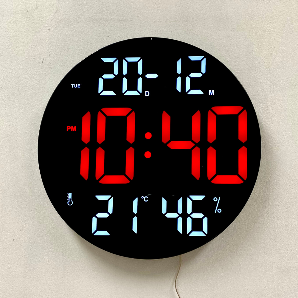 Vanguard Universal Multifunctional LED Clock CGH-8011 (Red)