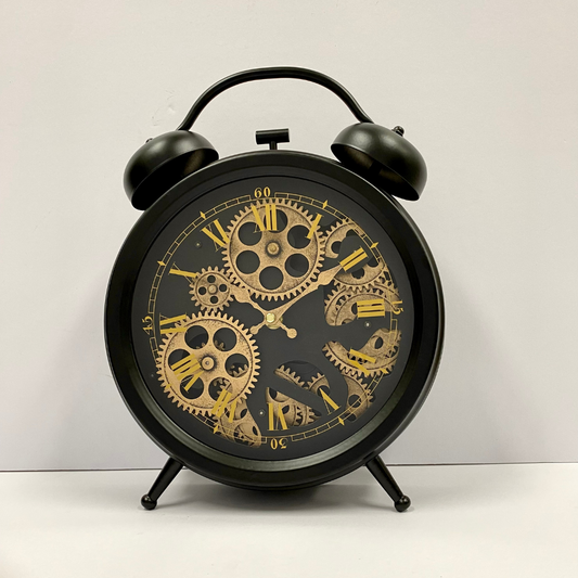 Vanguard Universal Metal Rotary Gears Desktop Clock TCM-17