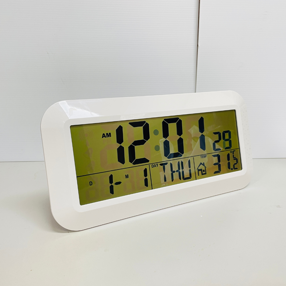 Vanguard Universal Jumbo LCD Calendar Wall Clock VGW-151