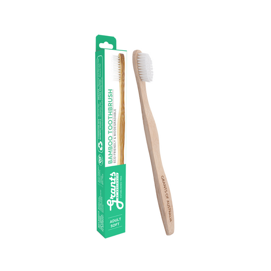 Grants of Australia Adult Bamboo Toothbrush - Soft