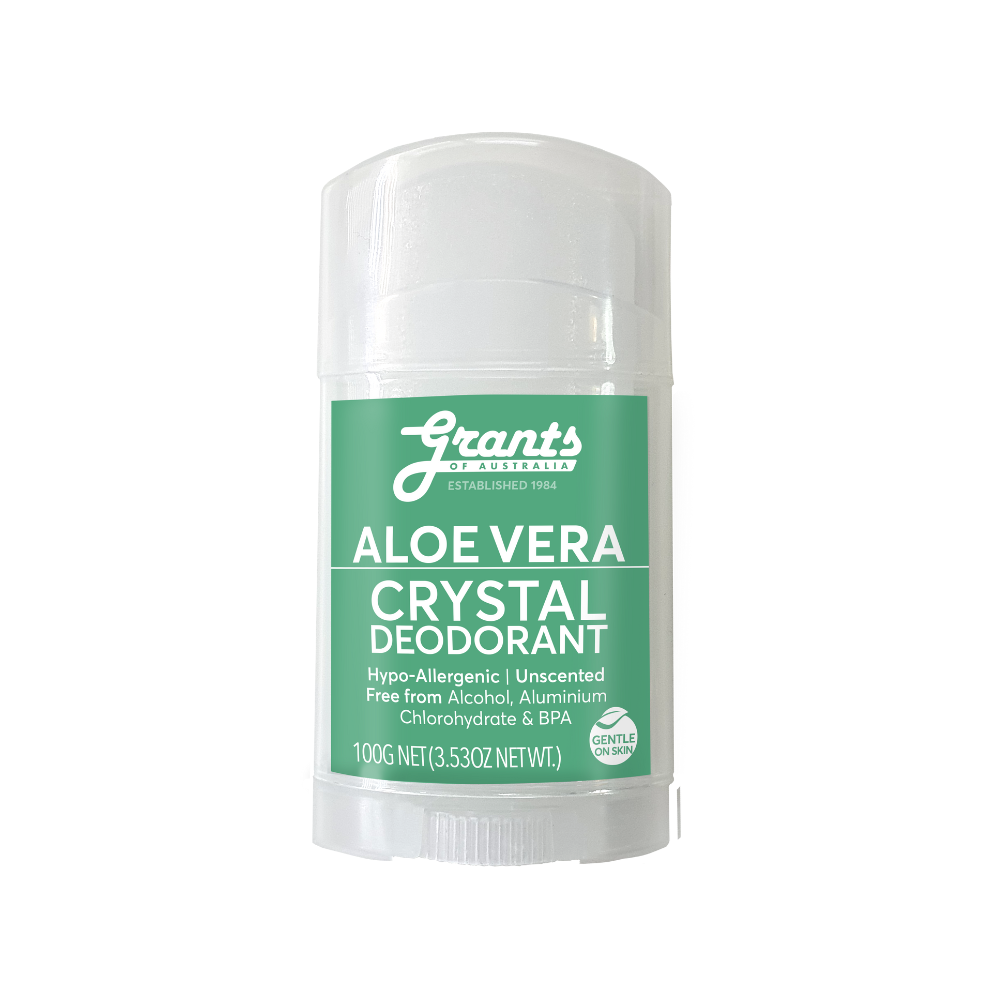 Grants of Australia Crystal Deodorant - Aloe Vera - 100g