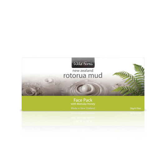 Wild Ferns Rotorua Mud Face Pack with Manuka Honey 20g