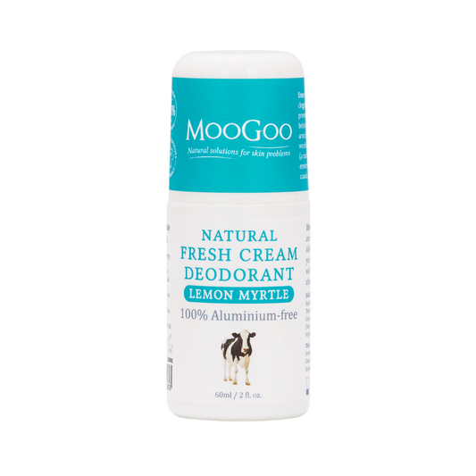 MooGoo Fresh Cream Deodorant - Lemon Myrtle 60ml