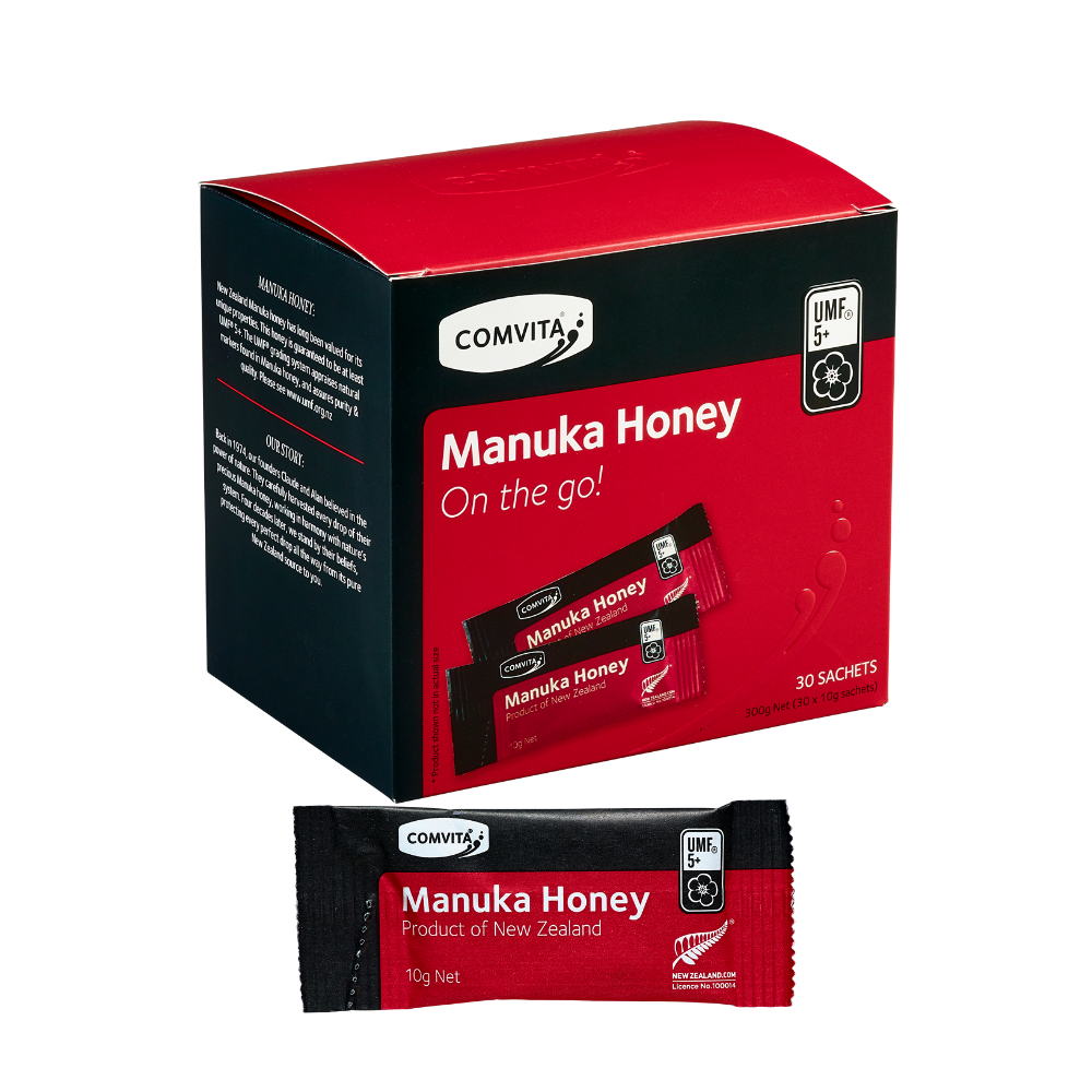 Comvita UMF® 5+ Manuka Honey On-The-Go 10g *30 Sachets