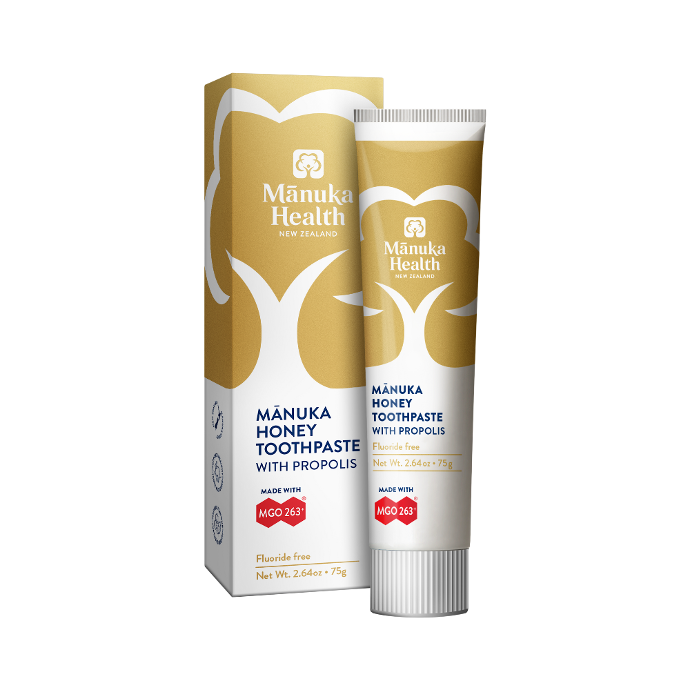 Manuka Health Manuka Honey Toothpaste with Propolis 75g – Euro Classic