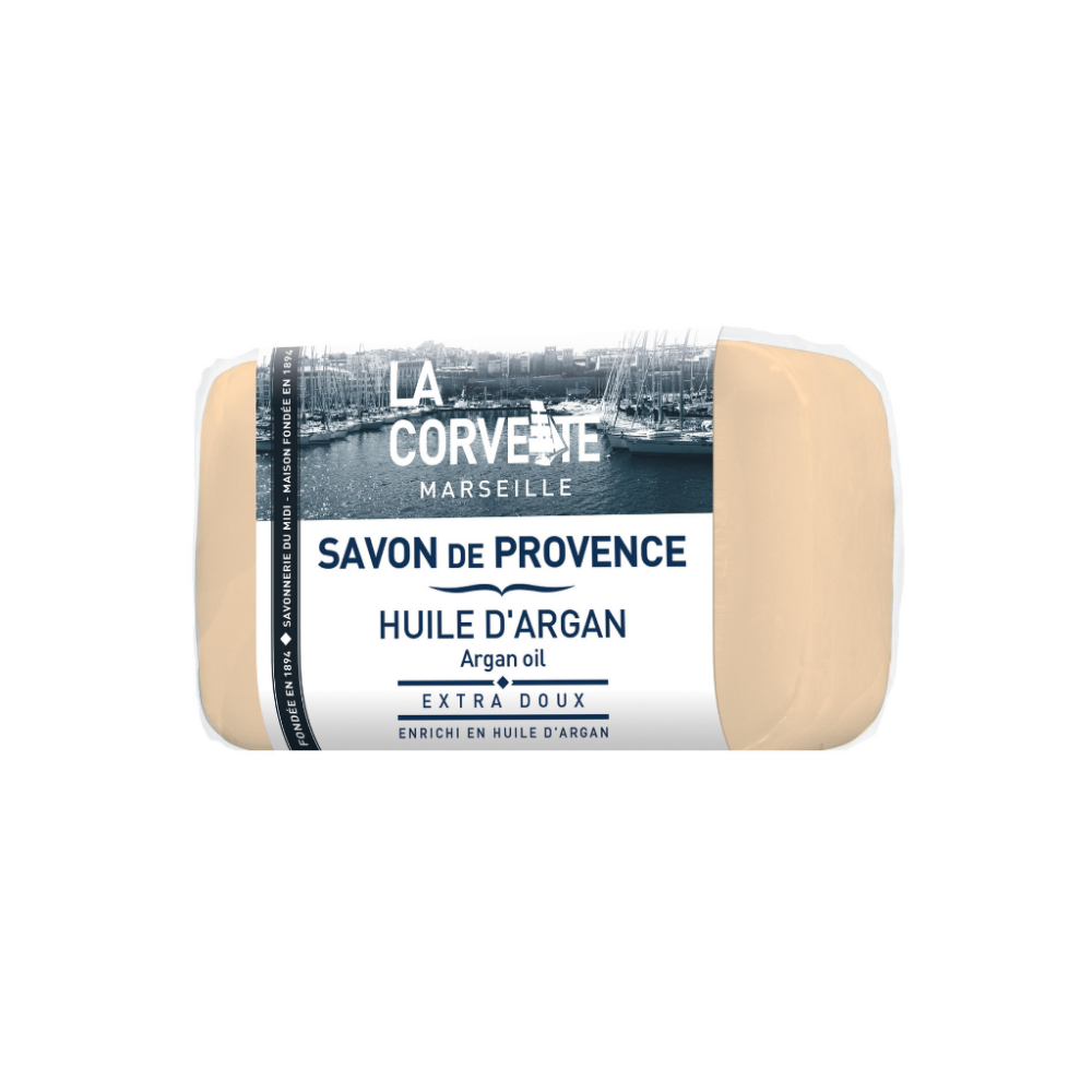 La Corvette Marseille Savon de Provence Argan Oil Soap 100g