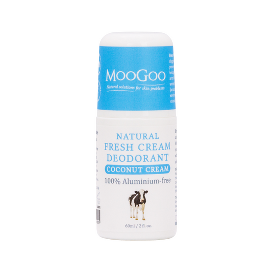 MooGoo Fresh Cream Deodorant - Coconut Cream 60ml