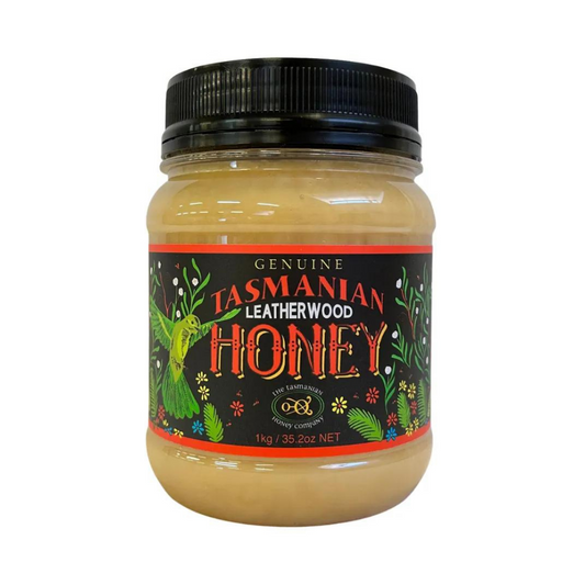 Tasmanian Honey Leatherwood Plastic Jar 1kg