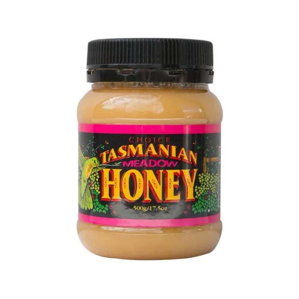 Tasmanian Honey Meadow Plastic Jar 500g