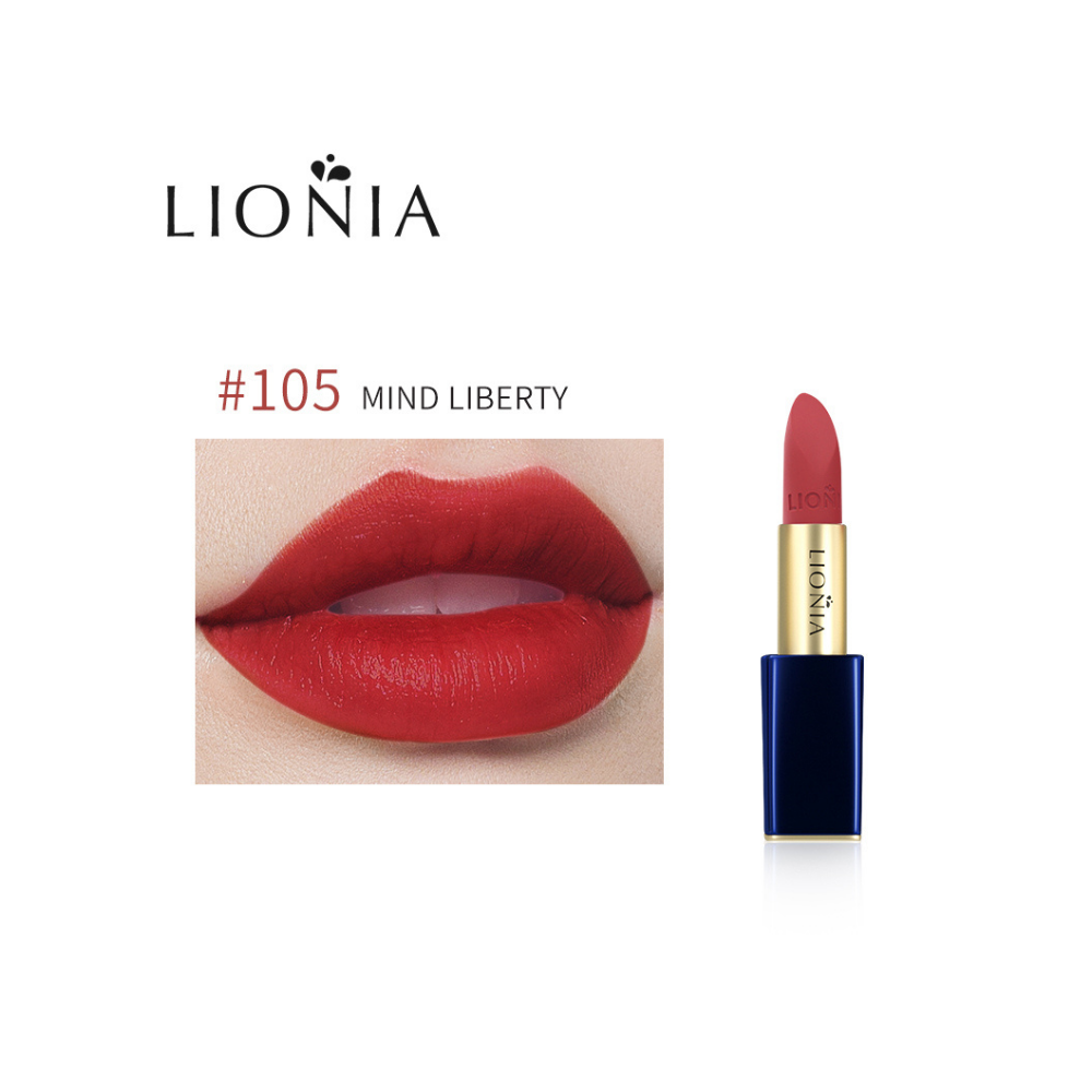 Lionia Velvet Smooth Luxe Lip Color 105 Mind Liberty 3.8g
