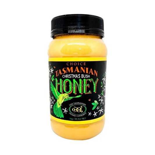 Tasmanian Honey Christmas Bush Plastic Jar 1kg