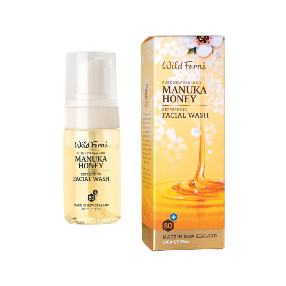 Wild Ferns Manuka Honey Foaming Facial Wash 100ml