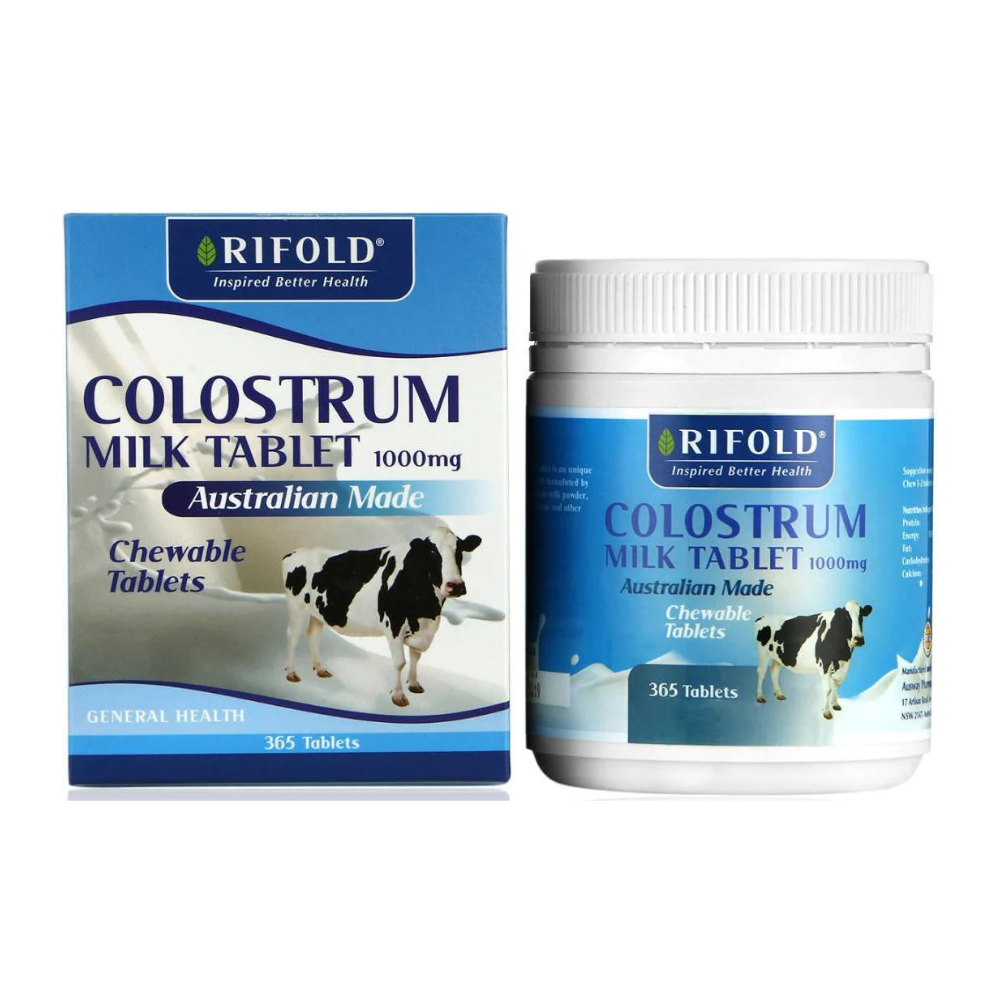 Rifold Colostrum Milk Tablet 1000mg 365 Tablets