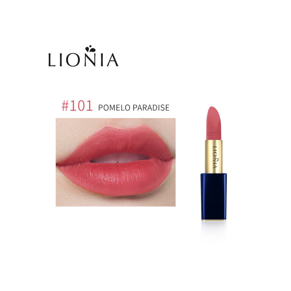 Lionia Velvet Smooth Luxe Lip Color 101 Pomelo Paradise 3.8g