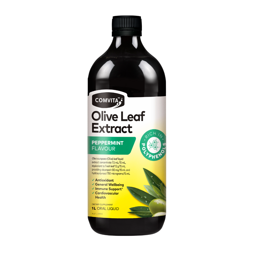 Comvita Fresh-Picked Olive Leaf Extract - Peppermint 1L