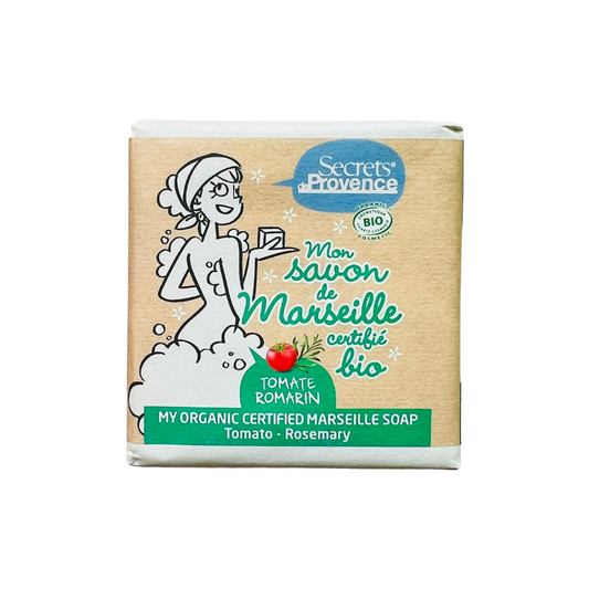 Secrets de Provence Tomato & Rosemary Marseille Soap 100g