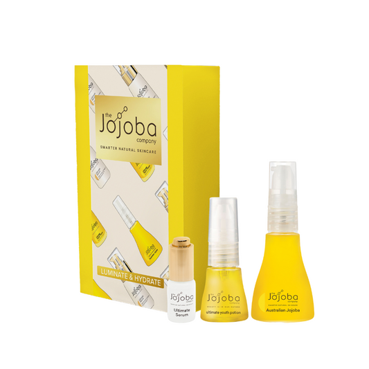 The Jojoba Company Luminate & Hydrate Holiday Gift Set
