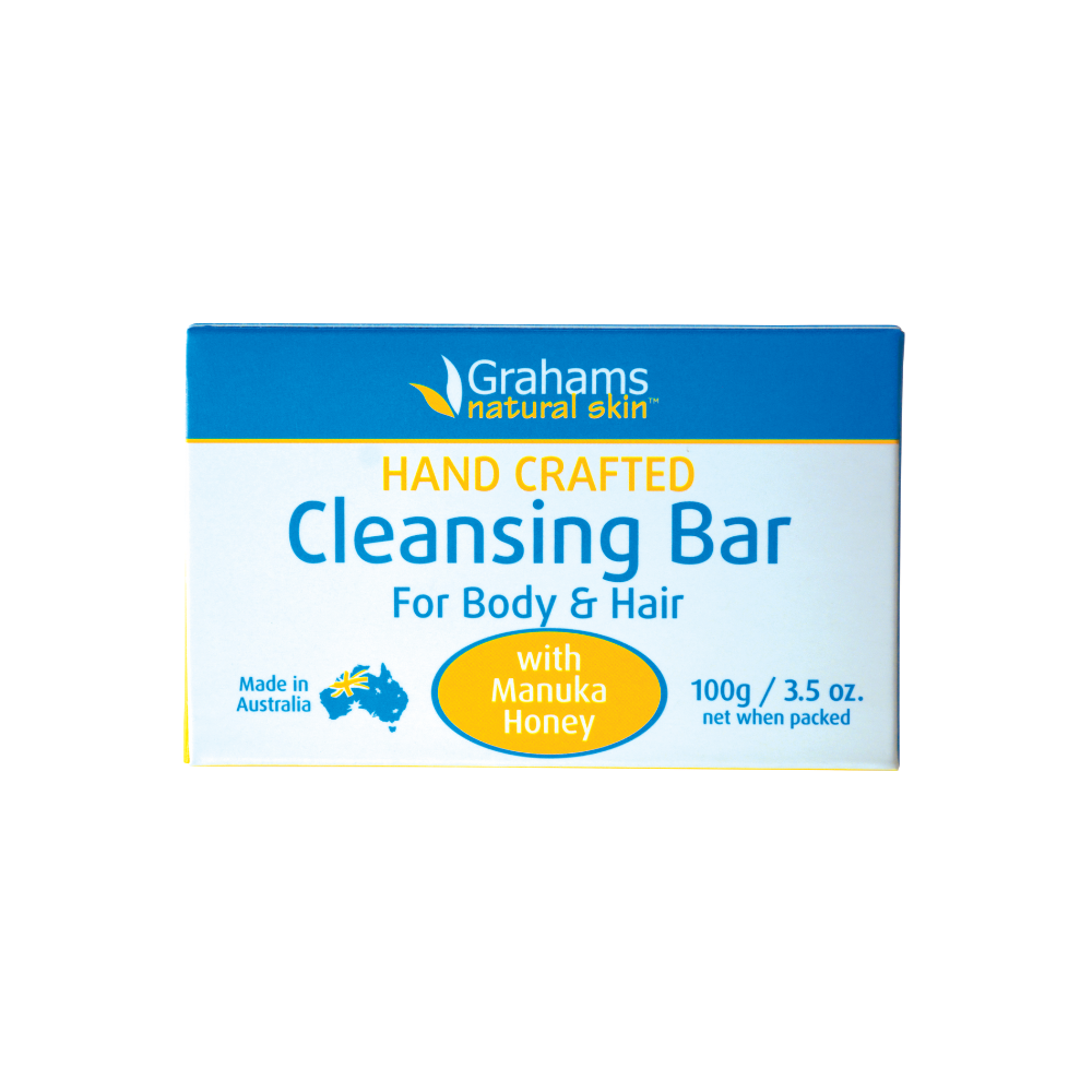 Grahams Natural  Cleansing Bar for Body & Hair 100g